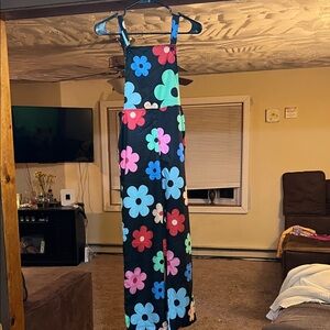 SHEIN Multicolor Floral Kids One Piece